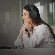 Green Lion Echo Wireless On Ear Headset Black - GNECHANCBK
