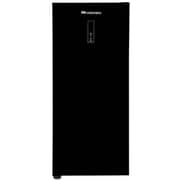 Unionaire NoFrost Upright Deep Freezer , 230 Liter , Black Glass - UFN-230LBG1A-DTH