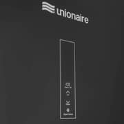 Unionaire NoFrost Upright Deep Freezer , 230 Liter , Black Glass - UFN-230LBG1A-DTH