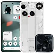 Nothing Phone (3) - Snapdragon 8s Gen 4 Smartphone with 50 MP Triple Rear Camera system, 24 Hour Silicon Carbon Long Lasting Battery, 6.67