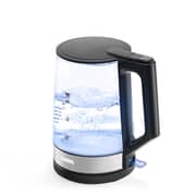 Tank Glass Kettle, 1.7L , 1850 Watts, Black, KG-2318