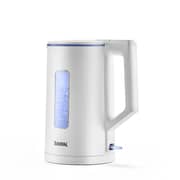 Tank Safe Touch Glass Kettle, 1.5L Capacity, 1500 Watts, Silver Frame, DG-2338