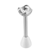 Tank Hand Blender with 600ml BPA Free Beaker, with 5 Speed Control + Turbo, 600 Watts, White, CM-6003-1
