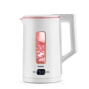Tank Safe Touch Glass Digital Kettle, 1.5L, 1500 Watts, Rose Gold Frame, DG-2338-ES