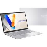 Asus Vivobook 15 (2025) Laptop - 1st Series / Intel Core 5-120U / 15.6inch FHD / 512GB SSD / 16GB RAM / Shared Intel Graphics / Windows 11 Home / English & Arabic Keyboard / Cool Silver / Middle East Version - [X1504VA-BQ580W]