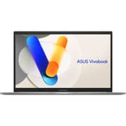 Asus Vivobook 15 (2025) Laptop - 1st Series / Intel Core 5-120U / 15.6inch FHD / 512GB SSD / 16GB RAM / Shared Intel Graphics / Windows 11 Home / English & Arabic Keyboard / Cool Silver / Middle East Version - [X1504VA-BQ580W]