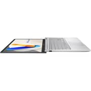 Asus Vivobook 15 (2025) Laptop - 1st Series / Intel Core 5-120U / 15.6inch FHD / 512GB SSD / 16GB RAM / Shared Intel Graphics / Windows 11 Home / English & Arabic Keyboard / Cool Silver / Middle East Version - [X1504VA-BQ580W]