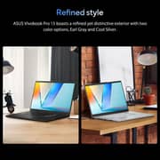 Asus Vivobook Pro 15 Gaming (2025) Laptop - 2nd Series / Intel Core Ultra 9-285H / 15.6inch 3K / 1TB SSD / 24GB RAM / 6GB NVIDIA GeForce RTX 4050 Graphics / Windows 11 Home / English & Arabic Keyboard / Earl Grey / Middle East Version - [N6506CU-MA034W]
