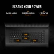 Asus TUF A18 Gaming (2025) Laptop - AMD Ryzen 7-260 / 18inch WQXGA / 1TB SSD / 32GB RAM / 8GB NVIDIA GeForce RTX 5070 Graphics / Windows 11 Home / English & Arabic Keyboard / Jaeger Grey / Middle East Version - [FA808UP-G1621W]