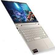 Lenovo Yoga 7 14AKP10 2-in-1 Convertible (2025) Copilot+ PC - AMD Ryzen AI 7 / 14inch 2.8K / 1TB SSD / 32GB RAM / Shared AMD Radeon 860M Graphics / Windows 11 Home / English & Arabic Keyboard / Seashell / Middle East Version - [83JR0018AX]