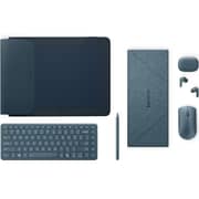 Lenovo Yoga Book 9 14IAH10 (2024) AI PC - 2nd Series / Intel Core Ultra 7-255H / 14inch 2.8K / 1TB SSD / 32GB RAM / Shared Intel Arc 140T GPU Graphics / Windows 11 Home / English & Arabic Keyboard / Tidal Teal / Middle East Version - [83KJ000MAX]