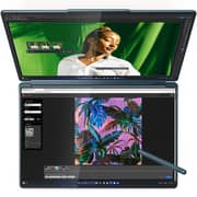 Lenovo Yoga Book 9 14IAH10 (2024) AI PC - 2nd Series / Intel Core Ultra 7-255H / 14inch 2.8K / 1TB SSD / 32GB RAM / Shared Intel Arc 140T GPU Graphics / Windows 11 Home / English & Arabic Keyboard / Tidal Teal / Middle East Version - [83KJ000MAX]
