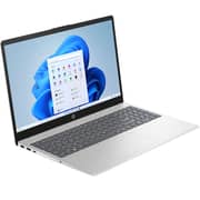 HP (2025) Laptop - 12th Gen / Intel Core i7-1255U / 15.6inch FHD / 512GB SSD / 16GB RAM / Shared Intel Iris Xe Graphics / Windows 11 Home / English & Arabic Keyboard / Natural Silver / Middle East Version - [15-FD0107NE]