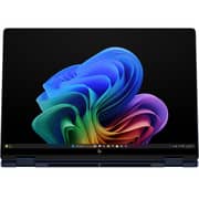 HP OmniBook X 2-in-1 Convertible (2025) Laptop - 2nd Series / Intel Core Ultra 7-256V / 14inch 3K / 1TB SSD / 16GB RAM / 8GB Intel Arc 140V GPU Graphics / Windows 11 Home / English & Arabic Keyboard / Atmospheric Blue / Middle East Version - [14-FM0008NE]