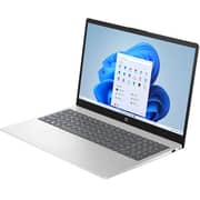 HP (2025) Laptop - 13th Gen / Intel Core i5-1334U / 15.6inch FHD / 512GB SSD / 16GB RAM / Shared Intel Iris Xe Graphics / Windows 11 Home / English & Arabic Keyboard / Natural Silver / Middle East Version - [15-FD0094NE]