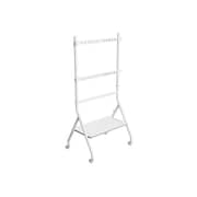 BEETEC Mobile TV Stand 32–86 Inch TV Screens, VESA 600x400mm, White TF-RG9W