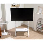 BEETEC Mobile TV Stand 32–86 Inch TV Screens, VESA 600x400mm, White TF-RG9W