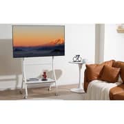 BEETEC Mobile TV Stand 32–86 Inch TV Screens, VESA 600x400mm, White TF-RG9W