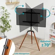 BEETEC Tripod TV Floor Stand 32–65 Inch Flat Screen TVs, VESA 600x400mm, Black TF-FS109B
