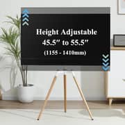 BEETEC Tripod TV Floor Stand 32–65 Inch Flat Screen TVs, VESA 600x400mm, White TF-FS109W