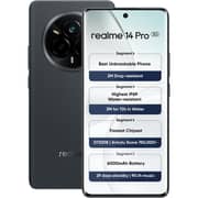 Realme 14 Pro 5G 256GB 12GB RAM Suede Grey Dual Sim Smartphone - Middle East Version