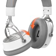 Meetion Wireless On Ear Gaming Headset White - BTH013