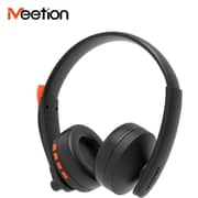 Meetion Wireless On Ear Headset Black
