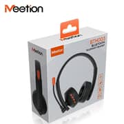 Meetion Wireless On Ear Headset Black