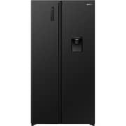 Gorenje Side By Side Refrigerator 550L Black - NRS9182MXUK1