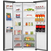 Gorenje Side By Side Refrigerator 550L Black - NRS9182MXUK1