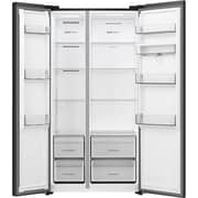 Gorenje Side By Side Refrigerator 550L Black - NRS9182MXUK1