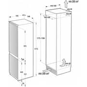 Gorenje Upright Refrigerator 252L White - NRKI517E41