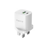 Havit Travel Charger White - UC30