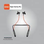 Porodo Soundtec Echo Flex Wireless In Ear Neckband Black