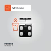 Porodo Smart Body Analysis Scale - PD-LFST089-BK