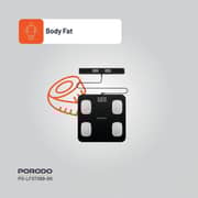 Porodo Smart Body Analysis Scale - PD-LFST089-BK