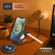 Porodo Wireless Charger Black - PD-FWCH061