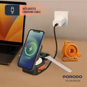Porodo Wireless Charger Black - PD-FWCH061