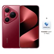 Huawei Pura 80 Pro 512GB 12GB RAM Glazed Red Dual SIM Smartphone, 1‑inch sensor, Ultra Macro Telephoto, Kunlun Glass 2, 100W SuperCharge, Comes with 1 year screen damange warranty