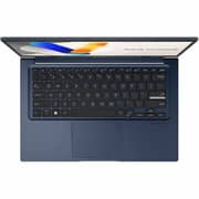 Asus Vivobook 14 (2023) Laptop - 13th Gen / Intel Core i3-1315U / 14inch FHD / 128GB SSD / 8GB RAM / Shared Intel UHD Graphics / Windows 11 Home / English Keyboard / Quiet Blue / International Version - [X1404VA-I38128]