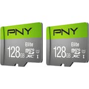 PNY Elite Memory Card 128GB Green/Grey - P-SDU128X2U1100EL-GE