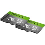 PNY Elite Memory Card 128GB Green/Grey - P-SDU128X2U1100EL-GE