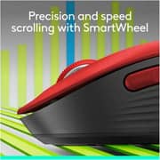 Logitech Signature M650 L Wireless Mouse Red - 910-006358