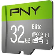 PNY Elite Memory Card 32GB Green/Grey - P-SDU32GU185GW-GE
