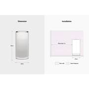 LG PuriCare AeroHit Air Purifier - AS35GGW10