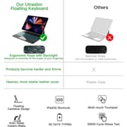 Fitit Keyboard Case Black iPad 13 Air - FIT-MKB-13AIR-202