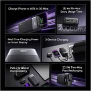 Oraimo PowerNova Q21 Power Bank 20000mAh Black - OPB-7200Q