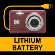 Kodak Pixpro Digital Camera Red - FZ55