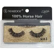 Maroof Handmade Eyelashes R02 Black