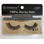 Maroof Handmade Eyelashes R10 Black